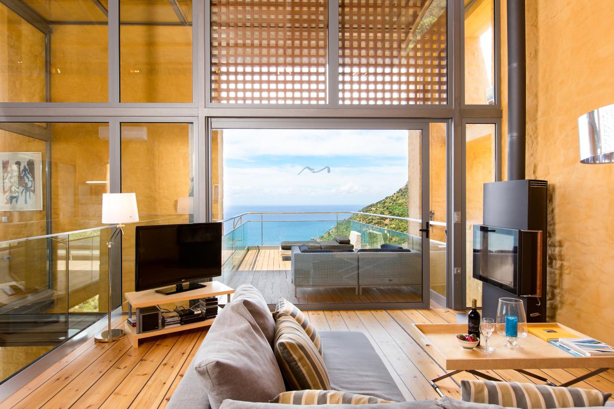 Beachfront Ravdoucha Epavlis Eleni Villa - Pool, Hot Tub, Gym, Sauna, Private Parking, Wifi Hanya Dış mekan fotoğraf