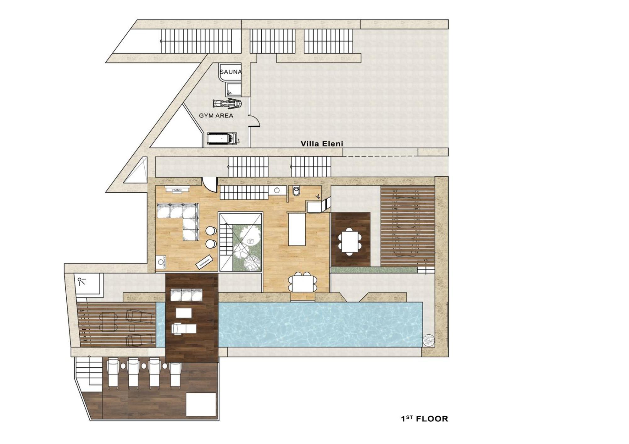 Beachfront Ravdoucha Epavlis Eleni Villa - Pool, Hot Tub, Gym, Sauna, Private Parking, Wifi Hanya Dış mekan fotoğraf