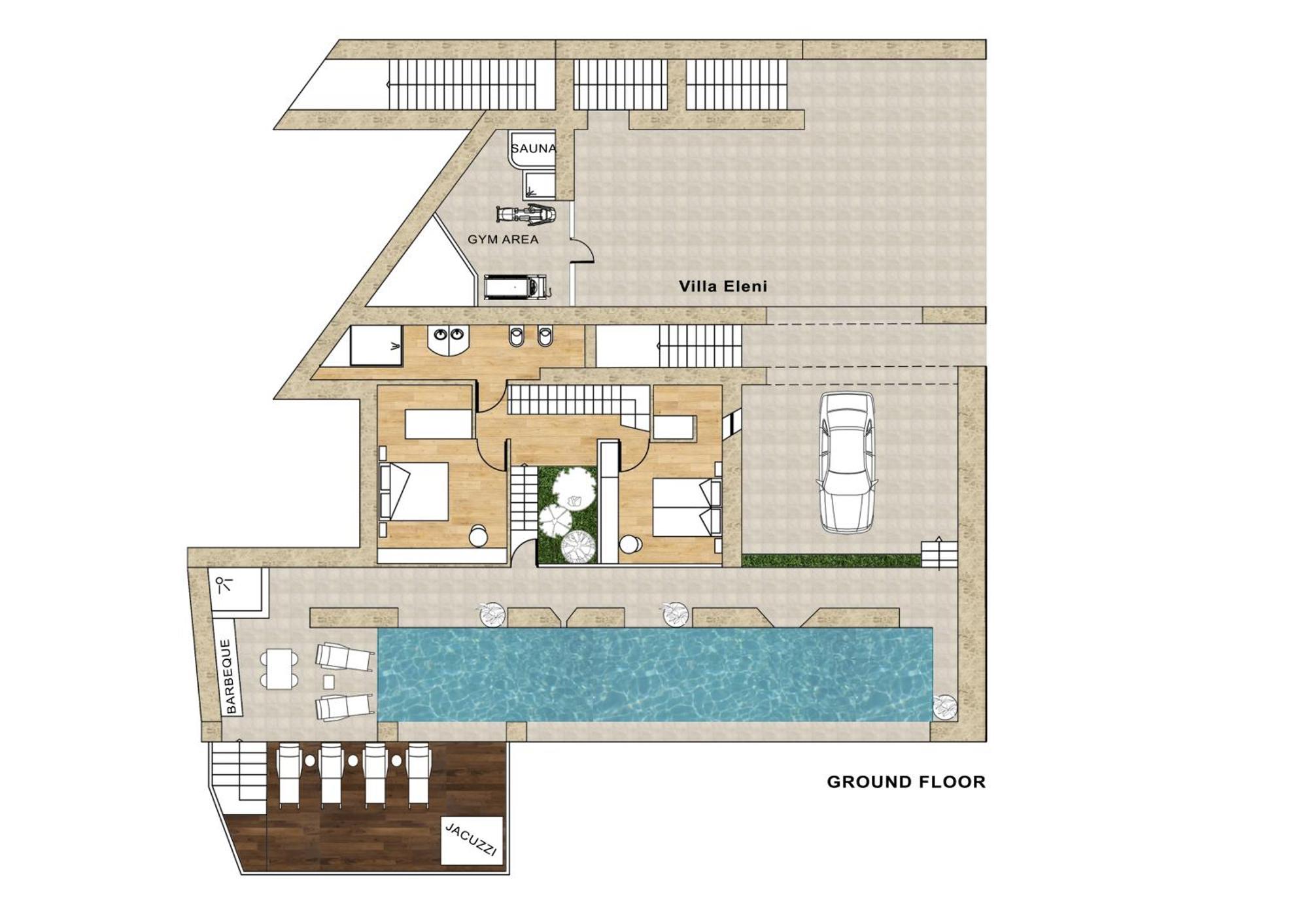 Beachfront Ravdoucha Epavlis Eleni Villa - Pool, Hot Tub, Gym, Sauna, Private Parking, Wifi Hanya Dış mekan fotoğraf
