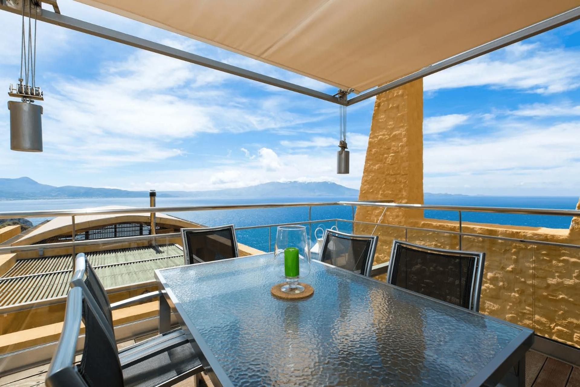 Beachfront Ravdoucha Epavlis Eleni Villa - Pool, Hot Tub, Gym, Sauna, Private Parking, Wifi Hanya Dış mekan fotoğraf